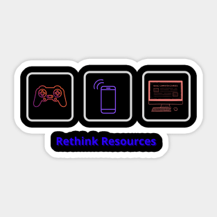 Rethink Resources Sticker